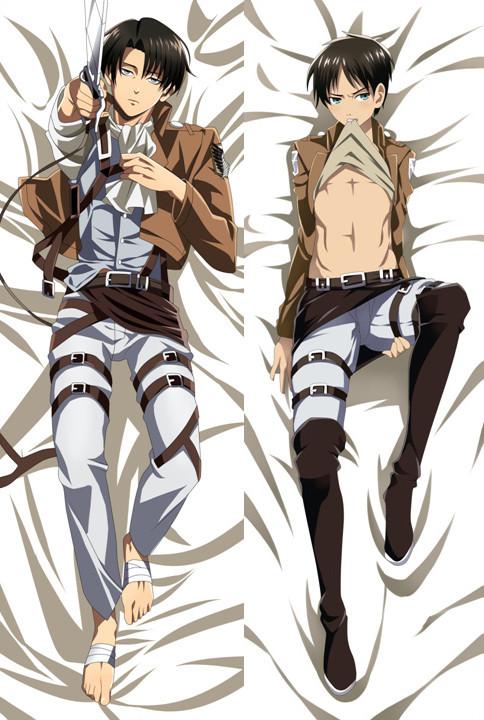 Attack on Titan Levi & Eren Yeager - Anime Dakimakura Anime On Sale - ABP-UK-689