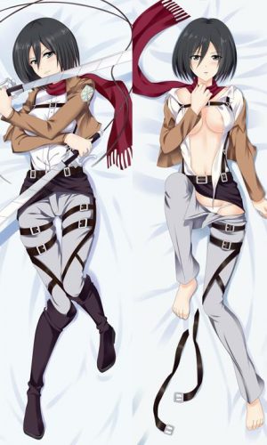 Attack on Titan Mikasa Ackerman  - On Sale Multi Size Long Anime Pillows - ABP-UK-672