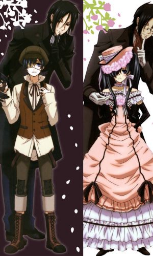 Black Butler  - Multi Size Long Japanese Waifu Pillow Cases - ABP-UK-1911