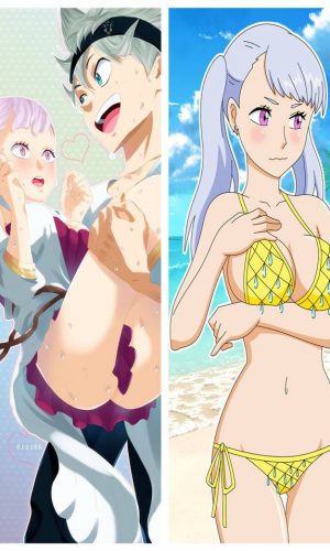 Black Clover Noelle Silva  - Dakimakura Hugging Pillow - ABP-UK-1982
