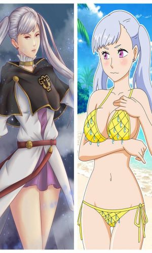 Black Clover Noelle Silva  - Japanese Hugging Cases  - ABP-UK-1984