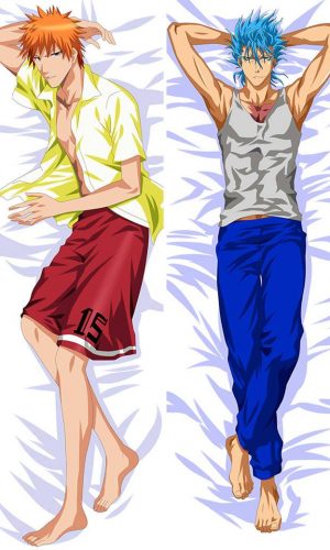 Bleach Ichigo Kurosaki & Grimmjow Jaegerjaquez  - Anime Dakimakura  Pillow  - ABP-UK-1980