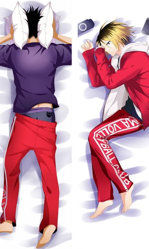 Haikyu!! Tetsurou Kuroo & Kenma Kozume  - Japanese Huggling Pillow Case - ABP-UK-1602