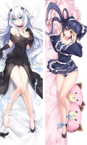 Hyperdevotion Noire Goddess Black Heart  - Multi Size Long Huggling Body Pillow - ABP-UK-1933