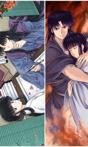 Inuyasha Naraku & Kikyo  - Multi Size Long Dakimakura Cases  - ABP-UK-2111
