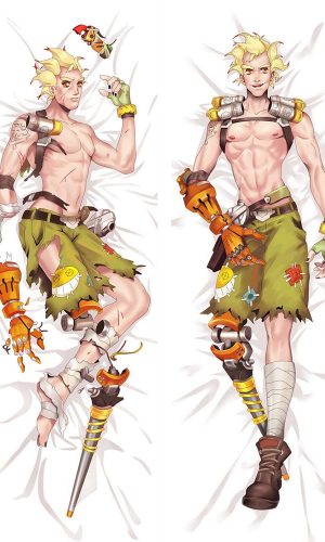 Overwatch Ow Muscle Male Junkrat  - Japanese Pillow CasesJapanese Daki - ABP-UK-1394