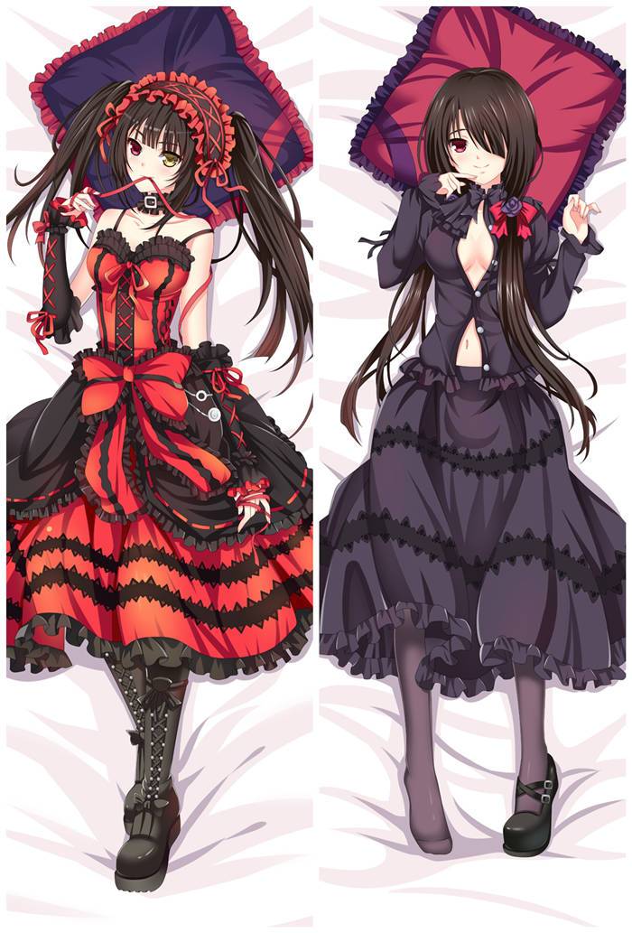 Tokisaki Kurumi - Body Pillow CasesJapanese Waifu - ABP-UK-885